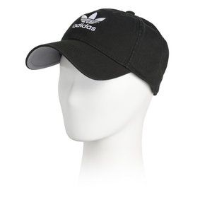 ADIDAS Black/white Originals Relaxed Strapback Cap